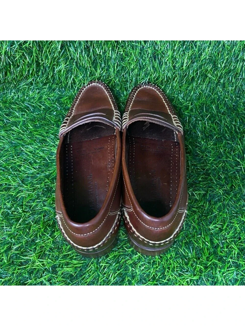 Cole Haan Shoes 0930 Men's 10.5 M Slip On Penny Loafer Memory Leather 2234